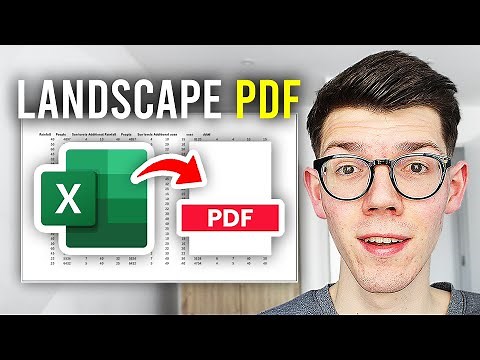 How To Save Excel As Landscape PDF - Full Guide