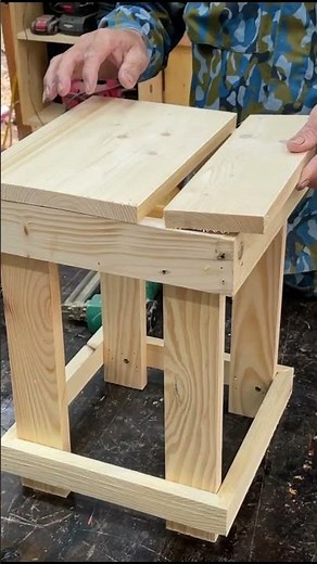 Make A Set Of Tables And Chairs That Can Move #carpentry #beginnerwoodworkingprojects #diy