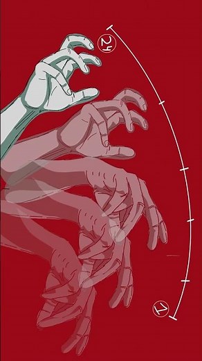 How to draw hands. #2danimation #2dpencil #greasepencil #blender2danimation #blendertutorial