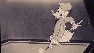 Donald Duck taught me how to play billiards