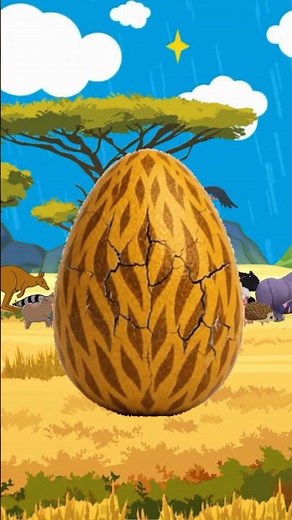 Colorful Animals Surprise Eggs Song 🥚 Golden, Blue, Red & Rainbow 🌈 Learn Animal Sounds & Hatch Eggs