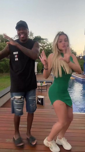 Outdoor Dance Fun by the Pool