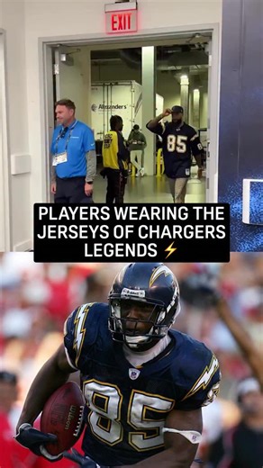 3.5K views · 7.7K reactions | Current Chargers players paid homage to their franchise legends!   via @chargers | NFL on DAZN | Facebook