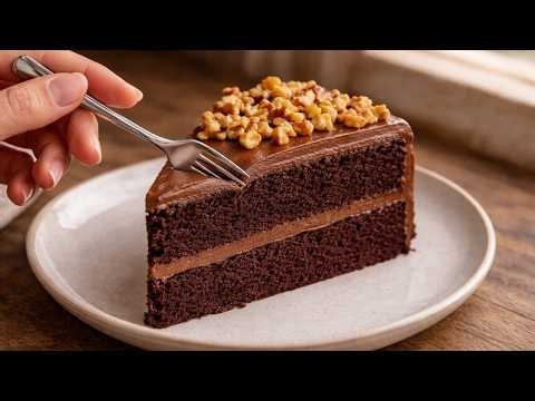 Gesunder Schokoladenkuchen ohne Zucker & ohne Gluten – so einfach!