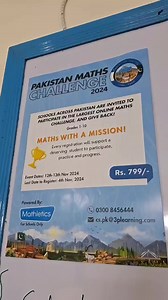 Behind the scenes, we're working hard to bring you the best experience with Pakistan Maths Challenge 2024! Registrations are now OPEN for the nation’s largest online maths competition, where you’ll not only test your skills but also compete for exciting rewards! 🏆 And it’s more than just a challenge—with each registration, you’re supporting a deserving student’s journey too. Join us to solve, compete, and make a difference! #PakistanMathsChallenge #PMC2024 #OnlineChallenge #WinBig #SocialImpact
