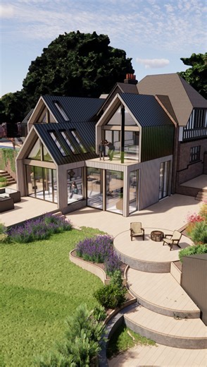 M E G A N A C E on Instagram: "Winner!! Planning Permission APPROVED 🤍 all thanks to the wonderful Ed @studiopearce 🤍 it’s been a journey, to say the least. The purchase of this house and the attached bungalow has been a rather complicated one; a buying process which has made it affordable for us and suited all parties involved - special thank you to @setfordslaw and my girls @emdotproperty for being part of our story 🤍 It’ll be a phased, brick-by-brick project, due to (lack of) funds, but hu