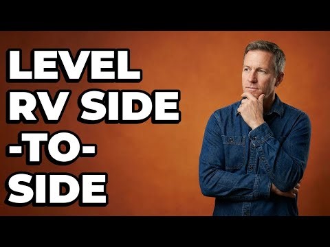 What Steps Level An RV Side-to-Side With Leveling Blocks?