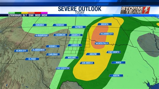 KAMC Wednesday Weather Update, April 1st, 2026