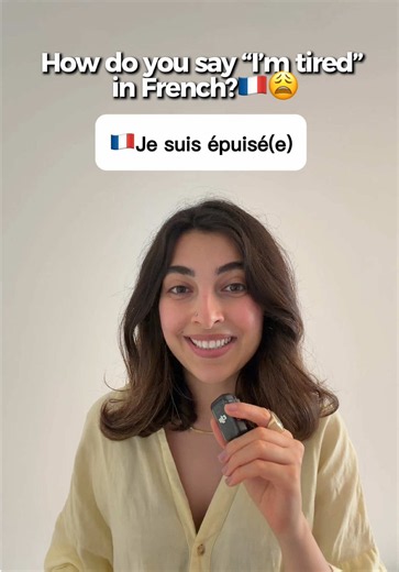 French ways to say “I’m tired” — Je suis crevé(e), épuisé(e), K.O., HS, à plat