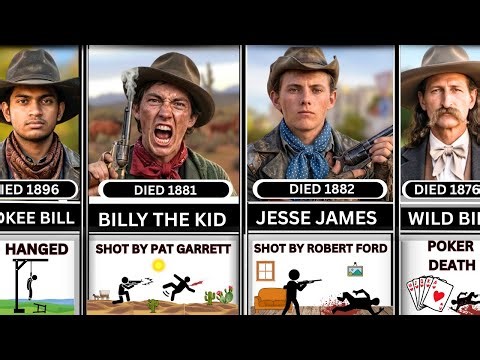 The Most Dangerous Outlaws of the Wild West - And How They Met Their End