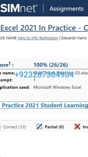 Excel 2021In Practice Ch 2 Independent Project 2-4