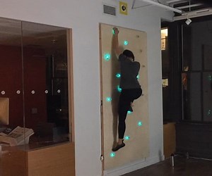 Interactive Climbing Wall