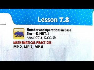 Go Math! Chapter 7 lesson 8