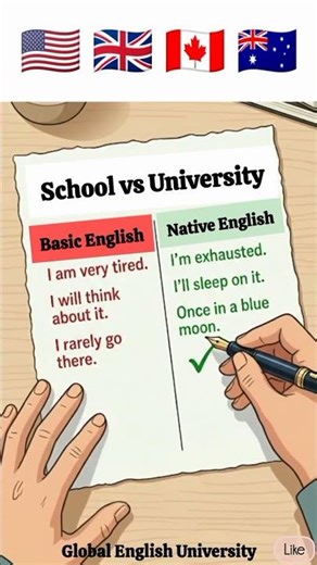 Upgrade Your English: Stop Sounding Like a Textbook! 🚀