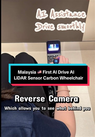 AI-WHEEL Full Carbon Fiber: Ultra-Light LiDAR Electric Wheelchair