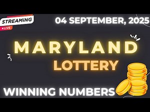 Maryland Midday Lottery Results For - 04 Sep, 2025 - Pick 3 - Pick 4 - Pick 5 - Powerball -Cash4life