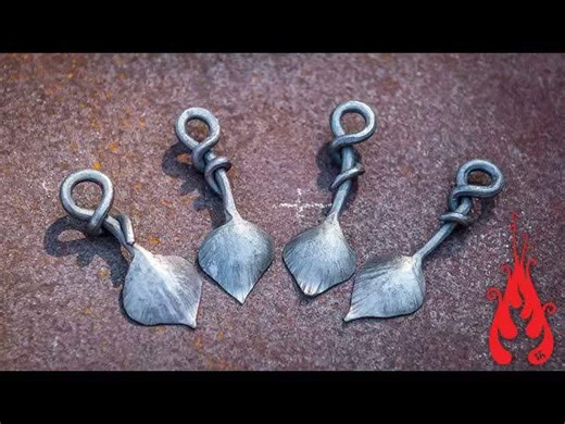 What it takes to turn steel into a leaf keychain