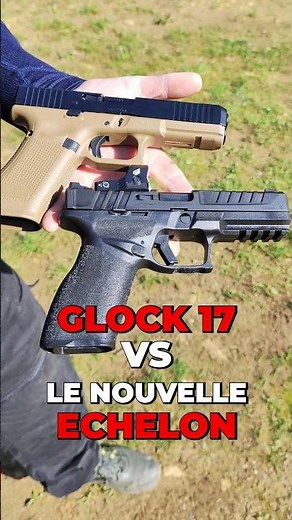 Glock 17 VS Springfield Échelon ! #glock #tir #springfieldechelon