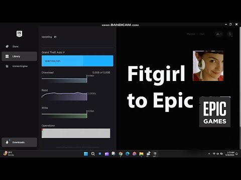 How to Connect Fitgirl GTA V Repack to Epic Games launcher 2026