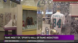Fans meet Georgia Sports Hall of Fame inductees