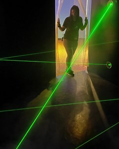 Come explore lasers, lights and lenses at the Science Museum of Virginia’s newest touring exhibition, Playing With Light, featuring awe-inspiring visuals and optical illusions! Test your skills in a dazzling laser maze, witness the beauty of frozen shadows, and revel in the glow of colorful refractions. Discover how light is essential to our daily lives and uncover the remarkable science behind its behavior. | Science Museum of Virginia