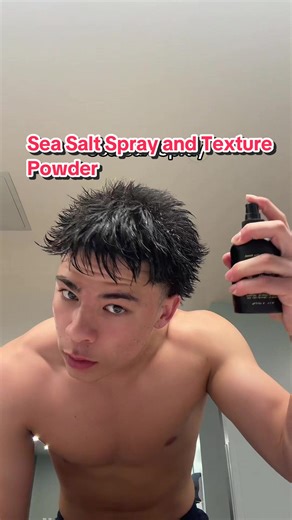 Effortless Styling with Sea Salt Spray and Texture Powder