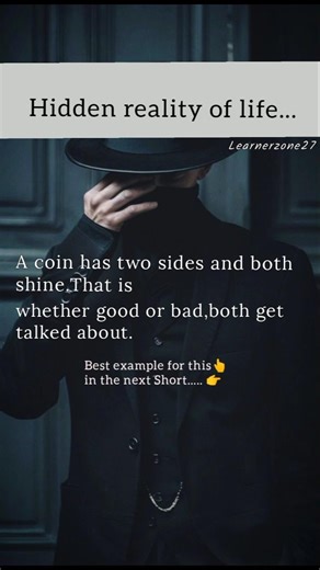 Dual nature || Hidden Reality ||✨#shorts #TwoSides #DualNature #GoodAndBad