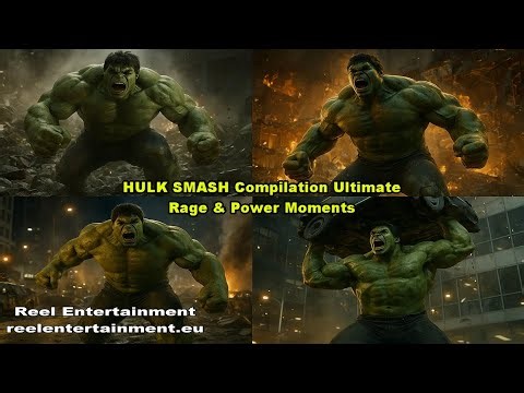 HULK SMASH Compilation Ultimate Rage & Power Moments