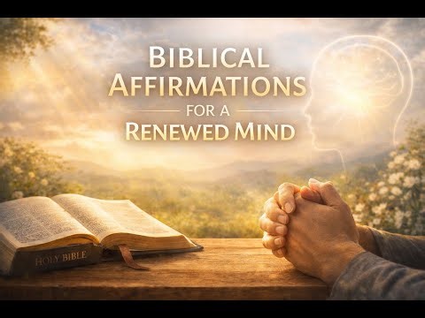 Biblical Affirmations For A Daily Renewed Mind(meditating on the scripture)‼️