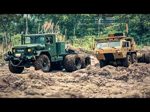 Cross RC 6x6 Military Truck 1/12 – Rugged Heavy Hauler RC in Real Off-Road Action