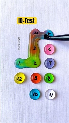 🃏Draw a checkered path with number 1 to 12 #game #iqtest #quiz #shorts #games #drawing #line #maths
