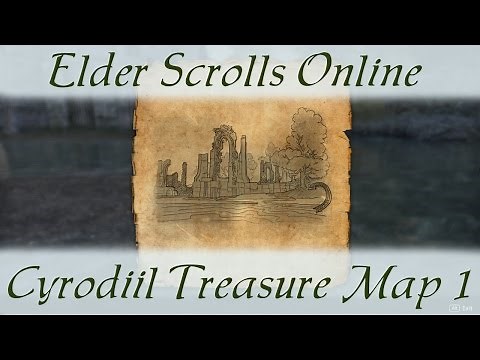 Cyrodiil Treasure Map 1 [Elder Scrolls Online ESO]