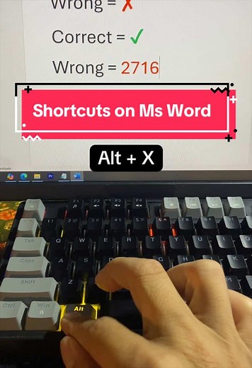 MS Word Shortcuts: Alt X for Special Characters