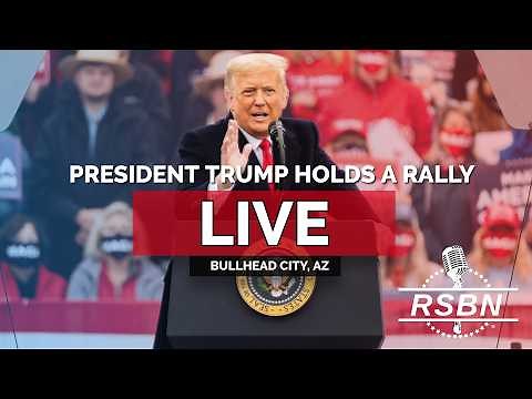 LIVE REPLAY: President Trump Holds a Rally in Bullhead City, AZ - 10/14/26