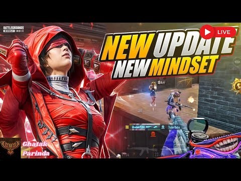 BGMI SOLO RANK PUSH GAMEPLAY 2 PART WITH G_Parinda Live iPhone15 Plus ASMR #livestream #pubg #live