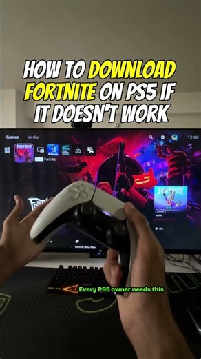 How to Download Fortnite on PS5 If It Doesn't Work