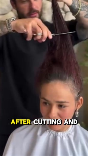 After cutting and coloring her hair, she looks like a totally new person. ✨ The transformation is so stunning, you won’t believe it’s the same girl! See the full unbelievable reveal in the comments below 👇👇👇 | Ryan