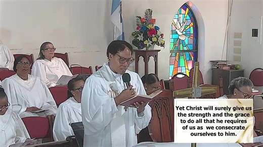 Road Town Methodist Church - The making or Renewing of a Covenant with God worship service 2026 9:30 a.m. on Sunday, 4th January, 2026 Preacher & Celebrant: Rev'd Morna S. Christmas-Frazer Steward on Duty: Bro. Ian S. Smith Ministering: Road Town Senior Choir Organist: Sis. Annjel Flax Frett | Road Town Methodist Church