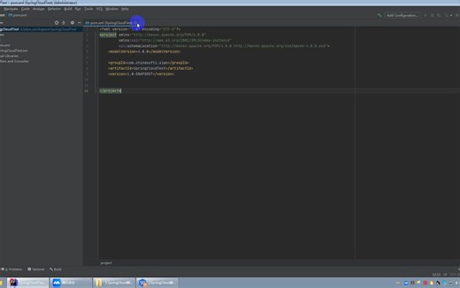 2.步骤一：完成Eureka服务注册中心，及三个业务微服务，微服务之间的“消费者调用提供者”