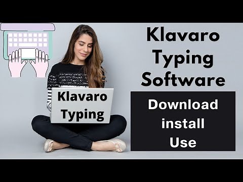 How to Klavaro Typing Software || How to Download install and use klavaro touch typing software.