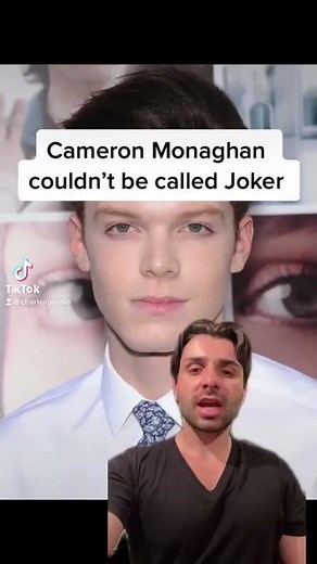 Cameron Monaghan couldn’t be called Joker