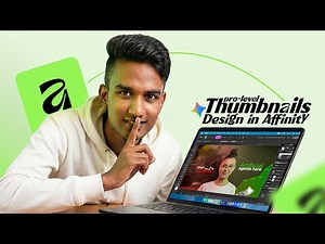 How to Make Viral YouTube Thumbnails in Affinity | Full Masterclass