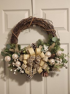 Gold Leopard Grapevine Wreath - Etsy