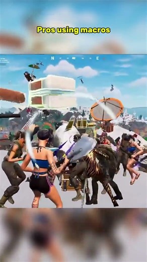 Pros using macros #chapter7season2 #fortnite #fortniteclips