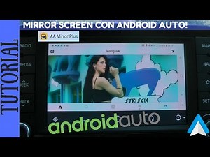 TUTORIAL - How to Mirror Your Smartphone's Screen with Android Auto
