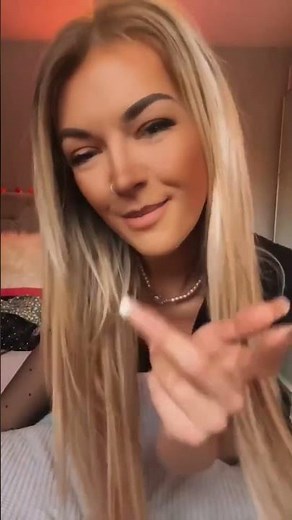 ✨ Elegance in Motion – Black Dress & Polka Dot Tights! 🖤🔥