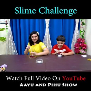 7.7K views · 982 reactions | Do you like playing with slime? If yes you will really love our new slime video 勞勞 | Aayu and Pihu Show | Facebook