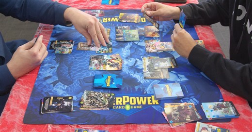 OVERPOWER Card Game Returns! The game that helped inspire Super Power Beat Down is back! Click the link and support the kickstarter and get your brand new card set! Collectible Card Games Rule! https://www.kickstarter.com/projects/overpower/overpower-0 | Bat in the Sun