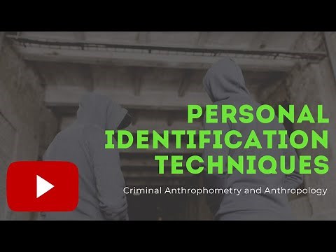 Criminal Anthropometry and Anthropology || Criminology