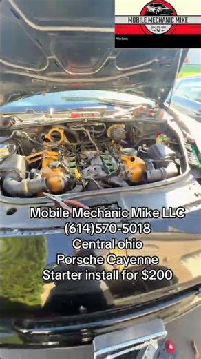 Starter install #columbus #mobilemechanic
